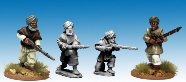 Artizan Designs: Afghans - Afghan Irregulars with Rifles II (4)
