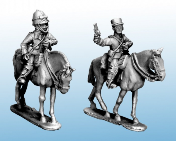 28mm March or Die: Mounted Legion Officers (2)
