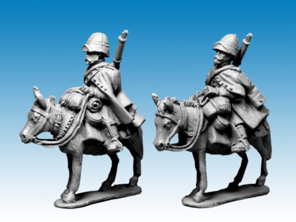 28mm March or Die: Legion Mounted Company in Greatcoats and Sun Helmet (2)