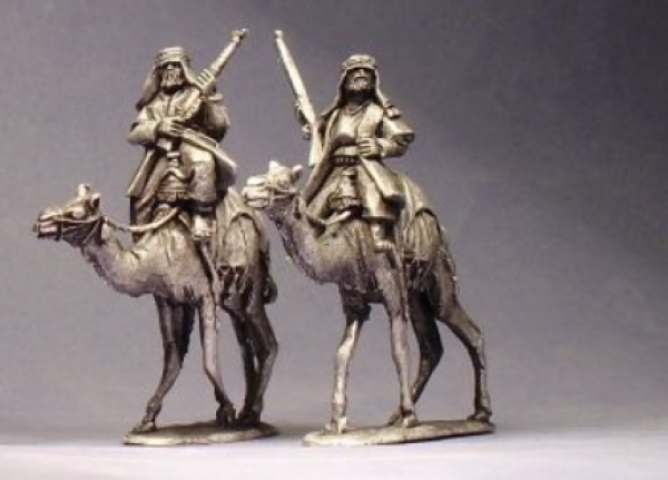 Artizan Designs 28mm Arab Revolt: Camel Mounted Arab Irregulars (2)