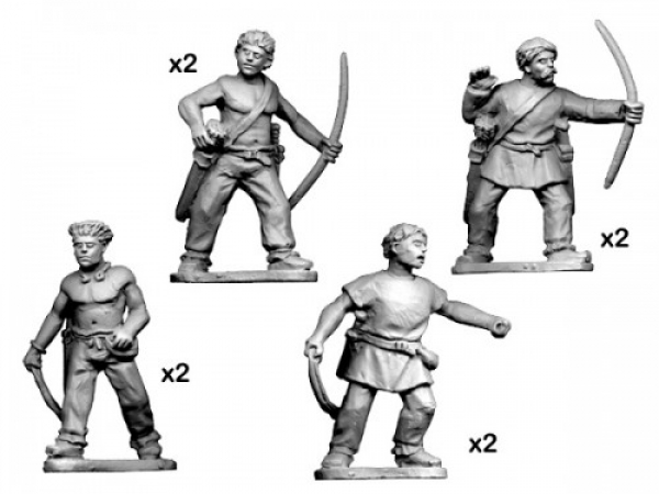 Crusader Miniatures: Ancient Celt Skirmishers (8)