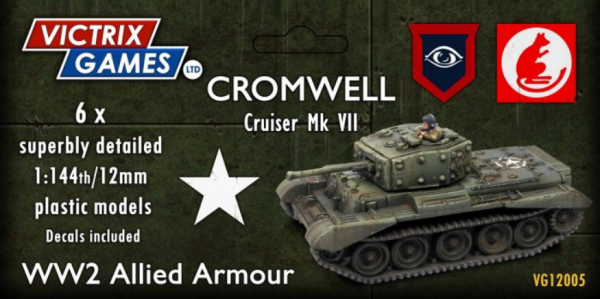 12mm WWII: Cromwell Cruiser Mk VII (6)