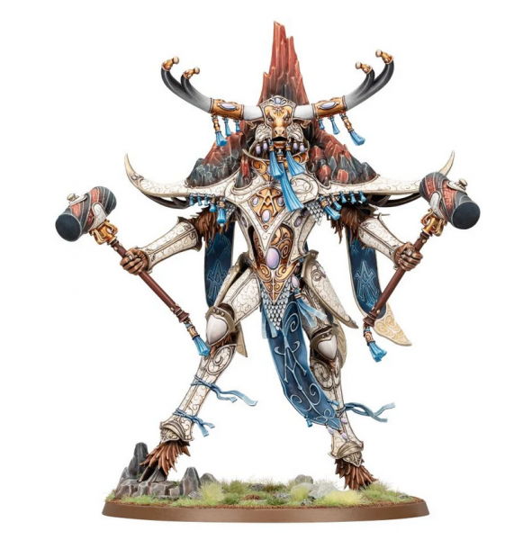 Age of Sigmar: Lumineth Realm Lords - Avalenor, the Stoneheart King