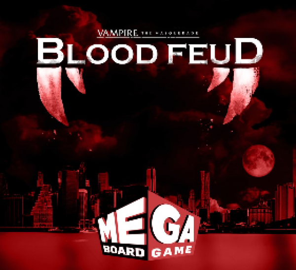 Vampire the Masquerade Blood Feud - The Mega Board Game
