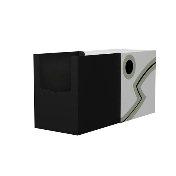 Dragon Shield: Double Shell Deck Box - White/Black