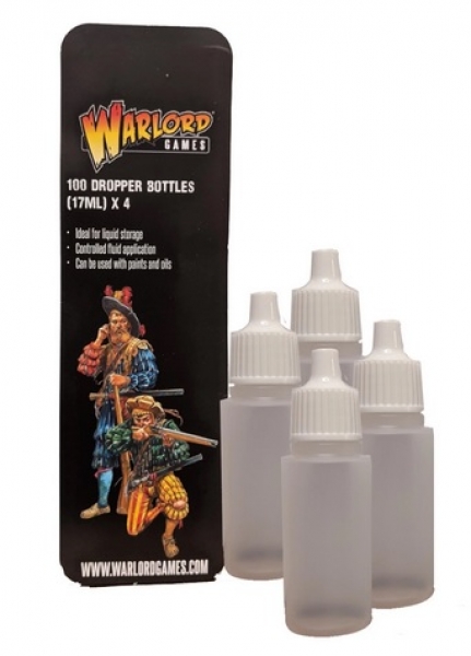 Warlord: (Accessory) Warlord Mixing Bottles 17ml (4)