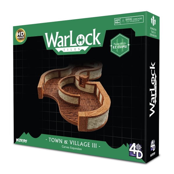 WarLock Dungeon Tiles: Town & Villages III - Curves