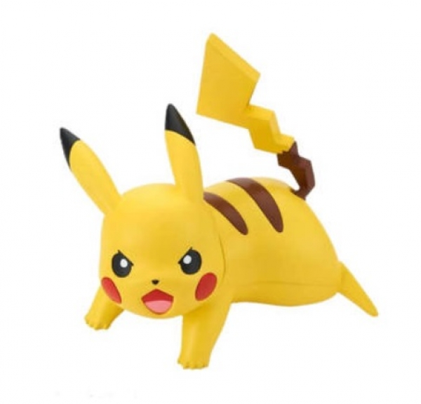 Bandai: 03 PIKACHU (Battle Pose) ''Pokémon'', Bandai Spirits Pokémon Model Kit Quick!!