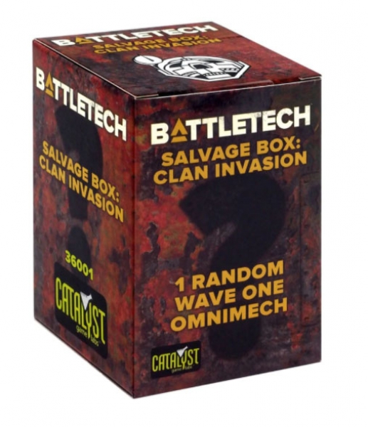 Battletech: Clan Invasion Salvage Box (1 Random Figure)