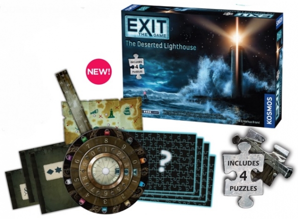 Exit: The Deserted Lighthouse (with Puzzle)