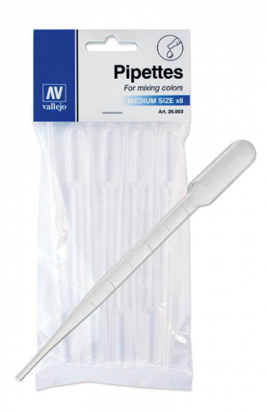Accessories: Pipettes 3 ml/0.10 fl oz (8)