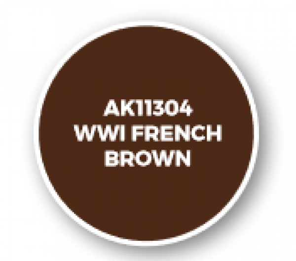 AK-Interactive: AFV Acrylics (3rd Gen) - WWI French Brown