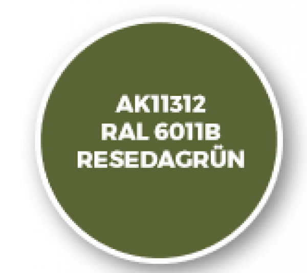 AK-Interactive: AFV Acrylics (3rd Gen) - RAL 6011B Resedagrün