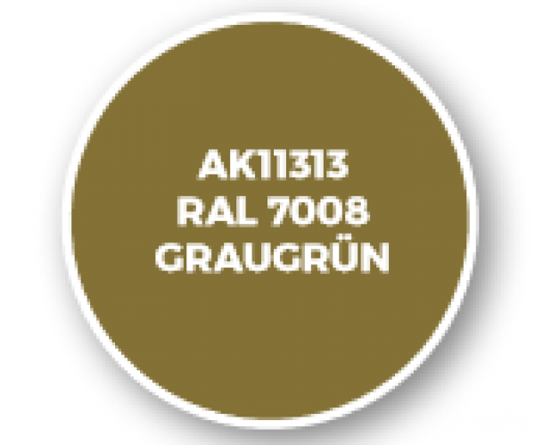 AK-Interactive: AFV Acrylics (3rd Gen) - RAL 7008 Graugrün