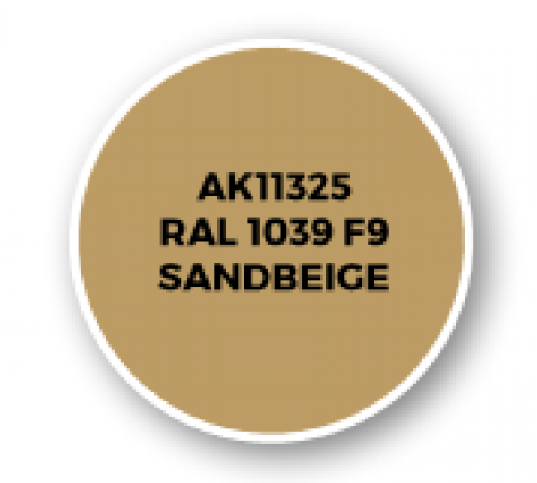 AK-Interactive: AFV Acrylics (3rd Gen) - RAL 1039 F9 Sandbeige