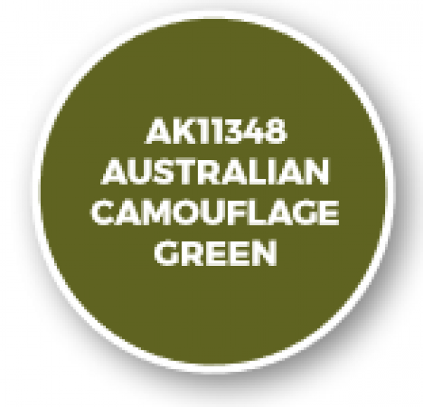 AK-Interactive: AFV Acrylics (3rd Gen) - Australian Camouflage Green