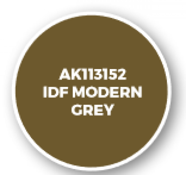 AK-Interactive: AFV Acrylics (3rd Gen) - IDF Modern Grey