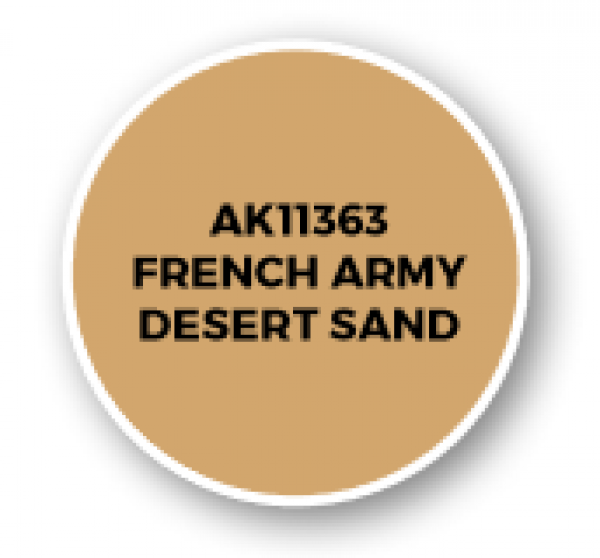 AK-Interactive: AFV Acrylics (3rd Gen) - French Army Desert Sand
