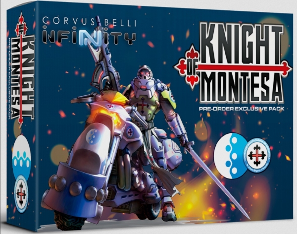 Infinity/CodeOne/Aristeia!: Knight of Montesa Pre-order Pack
