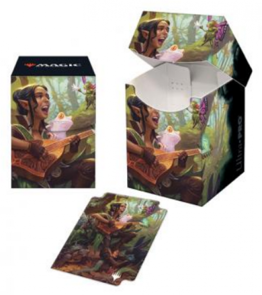 Magic The Gathering: Adventures in the Forgotten Realms 100+ Deck Box - Ellywick Tumblestrum