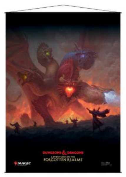 Magic The Gathering: Adventures in the Forgotten Realms Wall Scroll - Tiamat