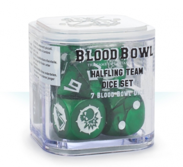 Blood Bowl: Halfling Team Dice Set (2021)