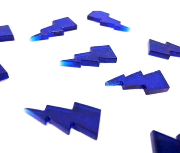 TT Combat Gaming Accessories: Psychic Power Markers - Blue (10)