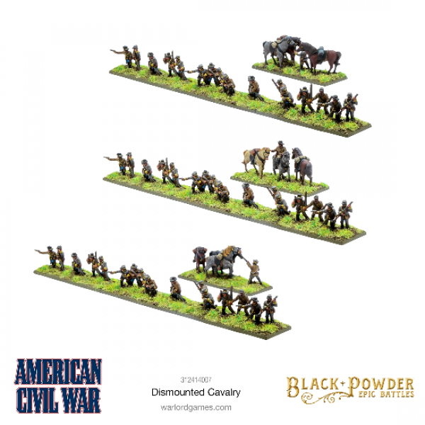 Black Powder:  Epic Battles - American Civil War Dismounted Cavalry
