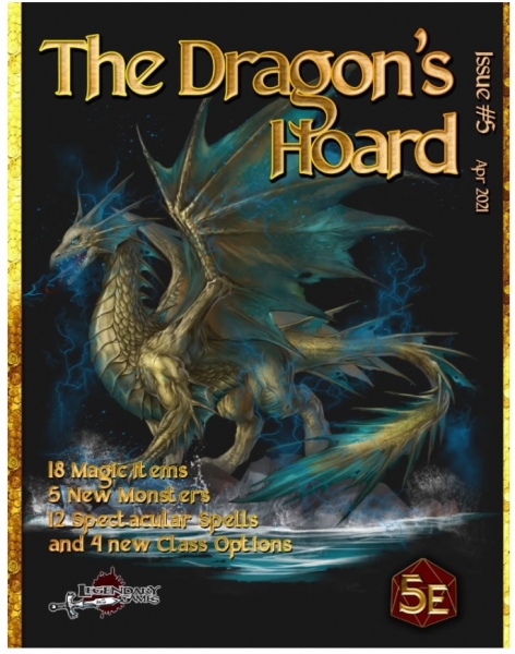 D&D 5th Edition: The Dragon’s Hoard #5 (5E)