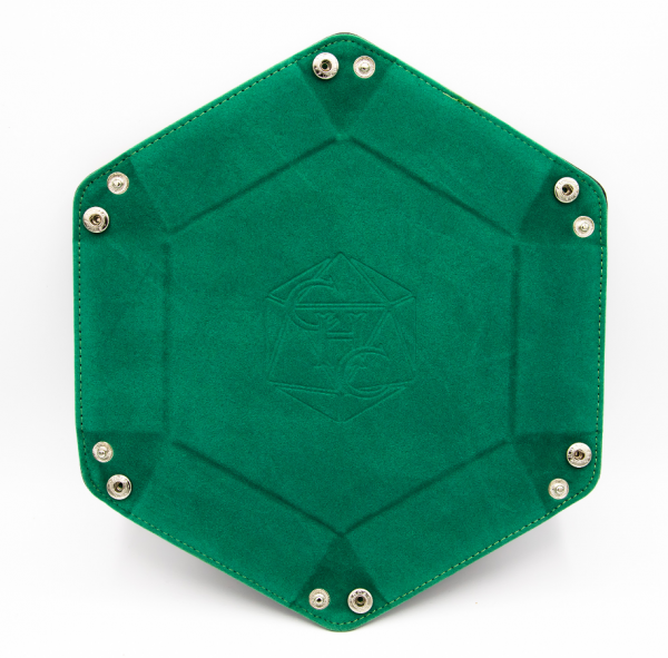 Hexagon Dice Tray - Teal