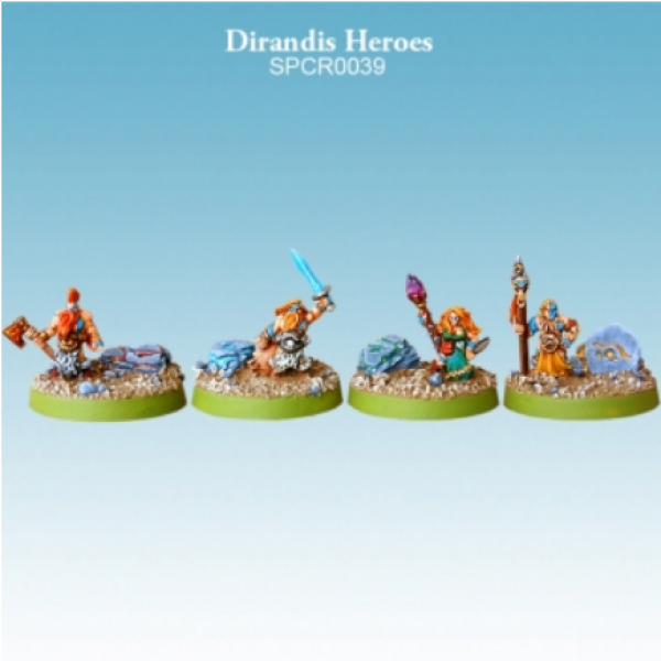 Argatoria 10mm scale - Dirandis Heroes (4)