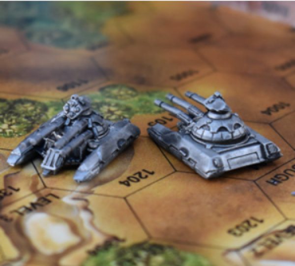 BattleTech Miniatures: Epona Pursuit Tank Prime (2)