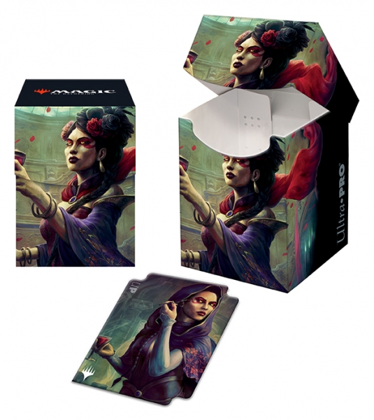 Magic The Gathering: Innistrad Crimson Vow 100+ Deck Box - Henrika, Infernal Seer
