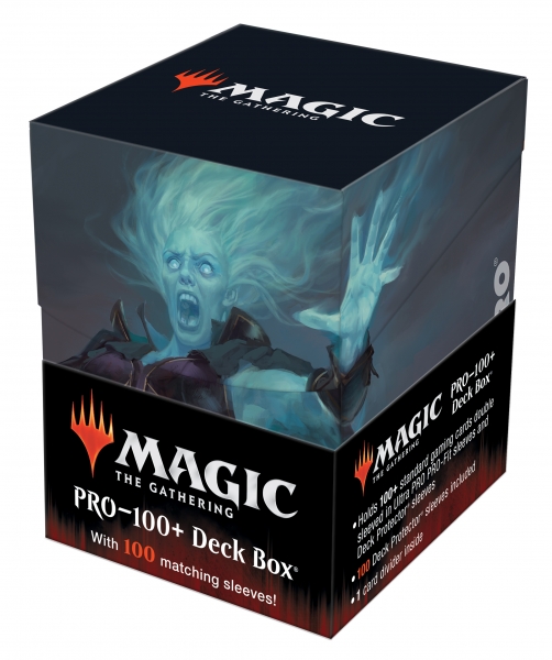 Magic: Commander Innistrad Crimson Vow PRO 100+ Deck Box + Sleeves - Millicent, Restless Revenant
