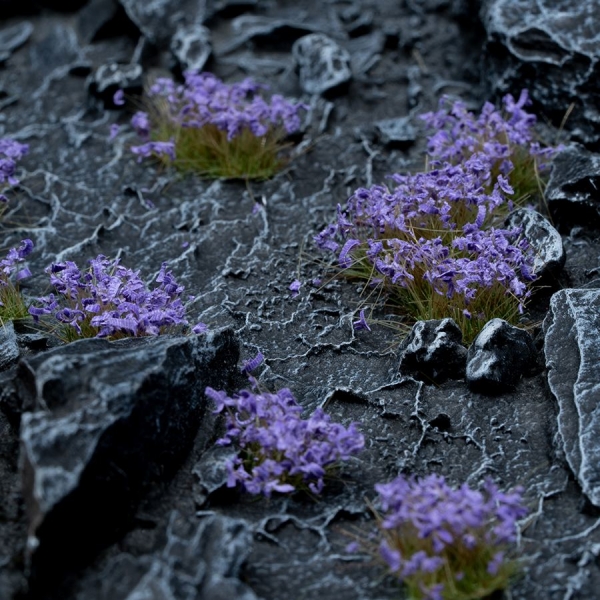 Gamer's Grass Garden Flowers (Violet) Tuft