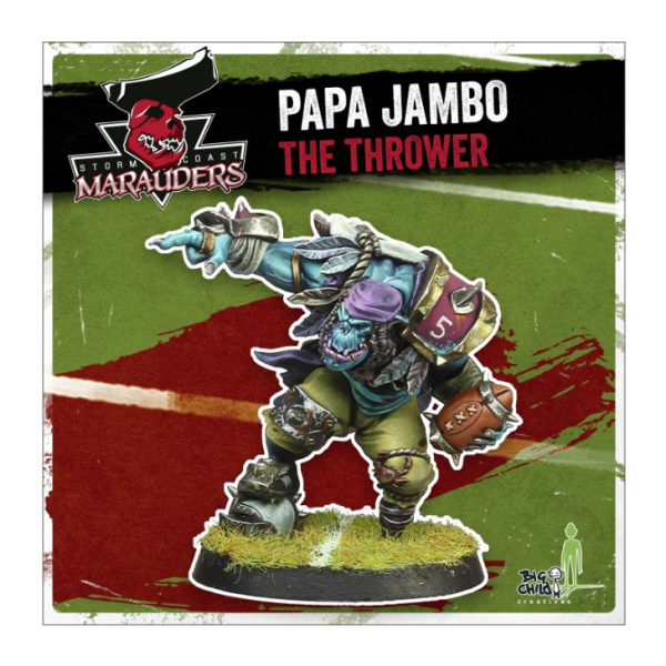Big Child Model Kits: Fantasy Footbal - Papa Jambo the Thrower