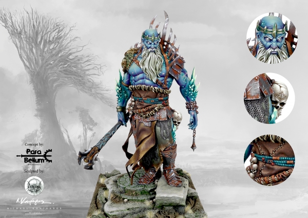 Conquest: Nords - Ice Jotnar Artisan Series, designed by Michael Kontraros