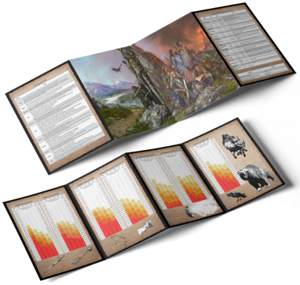 Against the Darkmaster RPG: GM Screen + Booklet