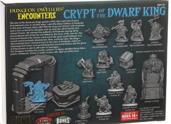 Reaper Bones: Crypt of the Dwarf King Boxed Set
