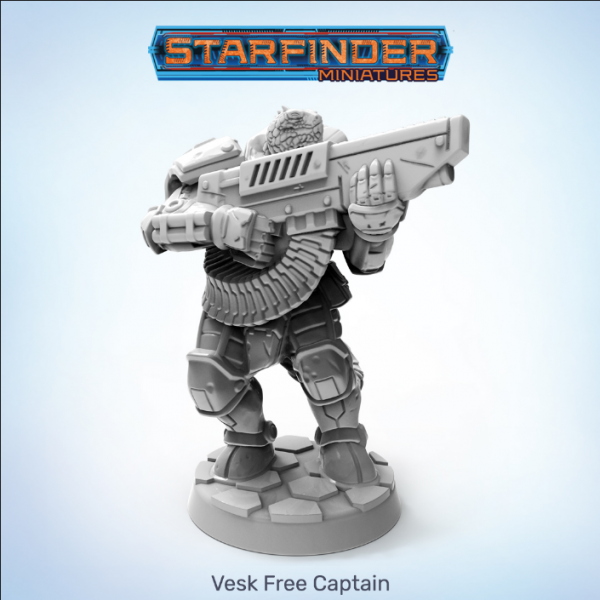 Starfinder: Vesk Free Captain
