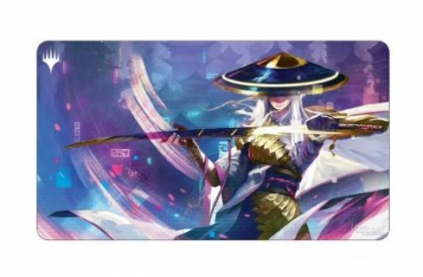 Magic The Gathering: Kamigawa Neon Dynasty Playmat - The Wandering Emperor