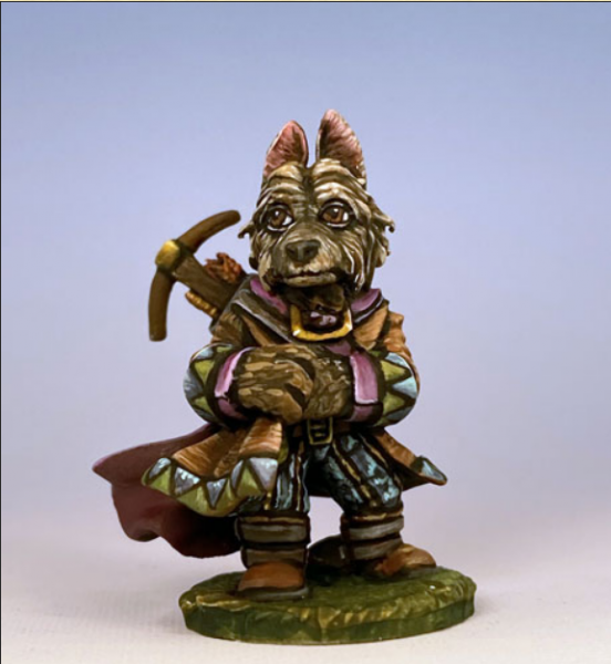 Critter Kingdoms: Oliver - Terrier Rogue with Hand Crossbow