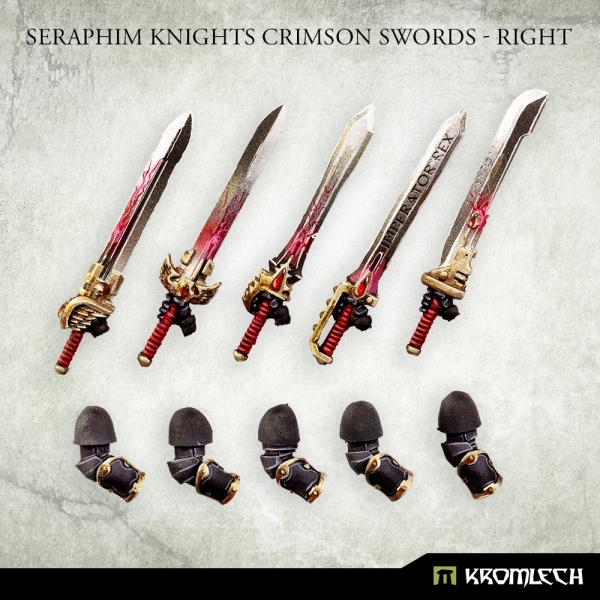 Conversion Bitz: Seraphim Knights Crimson Swords - Right (5)