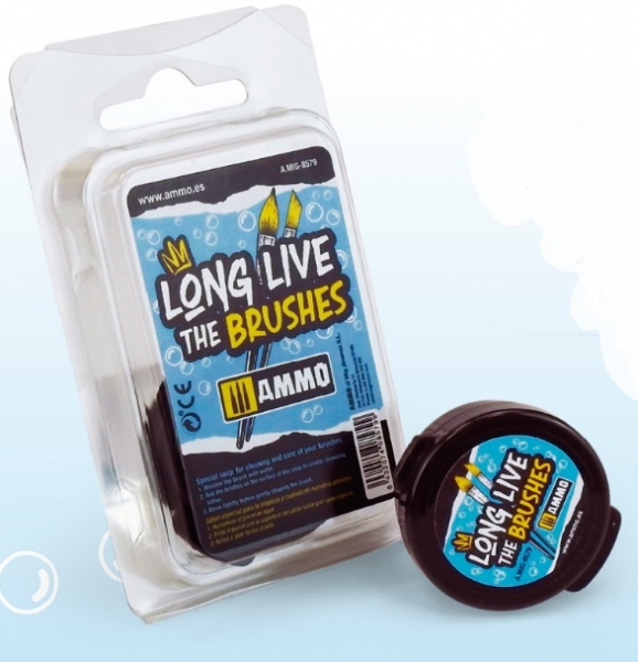 AMMO: Long Live the Brushes - Special soap for cleaning and care of your brushes