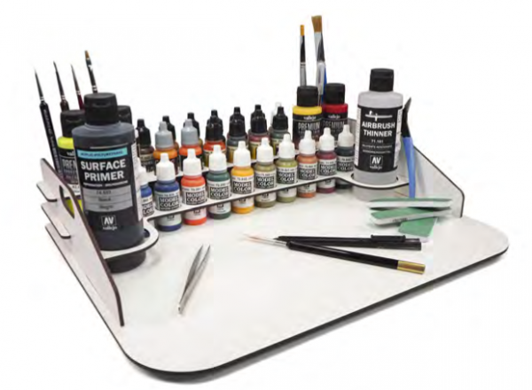 Accessories: Paint Display and Work Station 40 x 30 cm