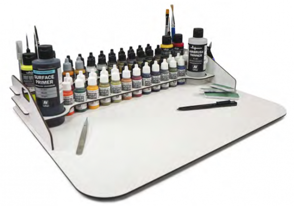 Accessories: Paint Display and Work Station 50 x 37 cm