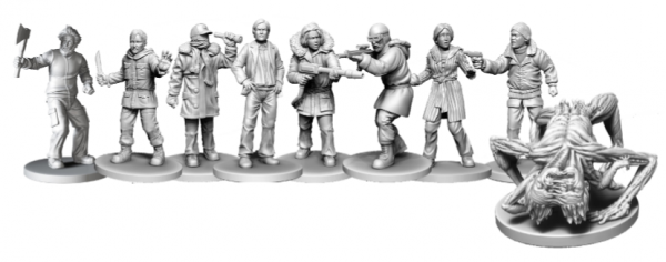 The Thing - The Boardgame: Norwegian Miniatures Set