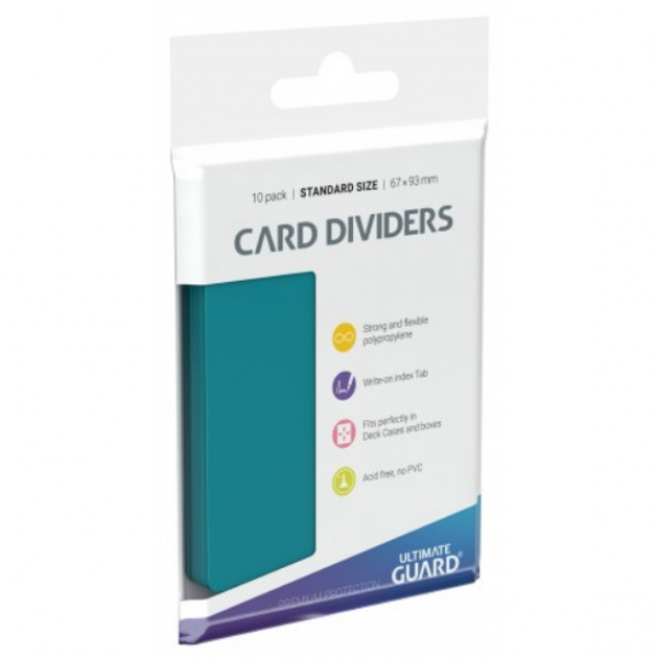 Card Dividers: Standard Size - Petrol