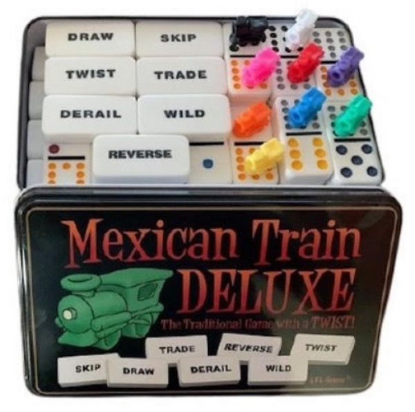 Mexican Train Deluxe (Double Twelve Dominoes)
