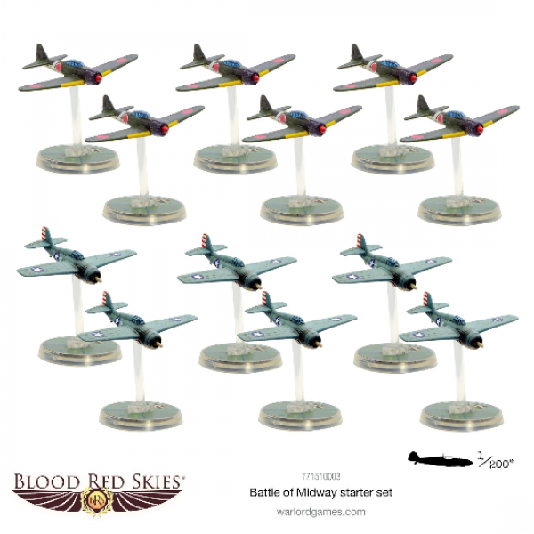 Blood Red Skies: The Battle of Midway Starter Set